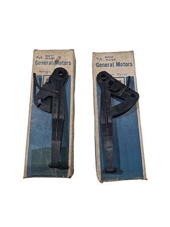 Par Alavanca Distribuição Ar Painel Chevette Original GM 9301570 9301571 Novo de Época