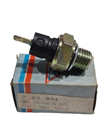 Interruptor de Pressão de Óleo Sensor Cebolinha 3RHO 3394 Marca TGM 703001 FIAT ALLIS Tratores Novo de Época