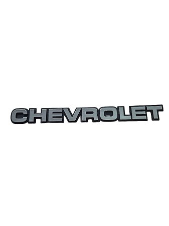 Emblema Chevrolet Tampa Traseira 44cm Comprimento A20 C20 D20 GM 93207571 Novo de Época
