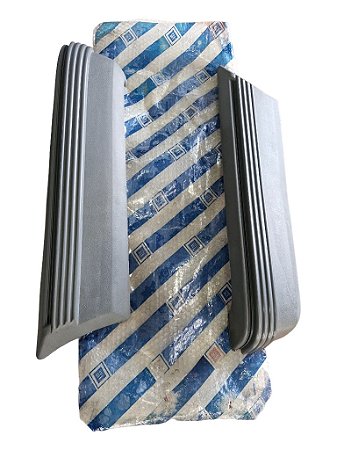 Par Ponteira Parachoque Traseiro Lado Direito Esquerdo Cinza Monza Classic 86/ em diante Original GM 94656995 94656996