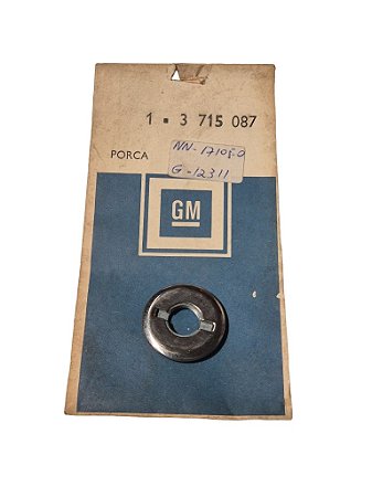 Porca da Chave Limpador Parabrisa A10 C10 D10 D60 64/ em diante Original GM 3715087 Novo de Época