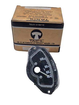 Relógio Indicador Temperatura Termômetro Meia Lua Elétrico 100 graus 12V Caminhão MB 608 710 912 1313 Novo de Época