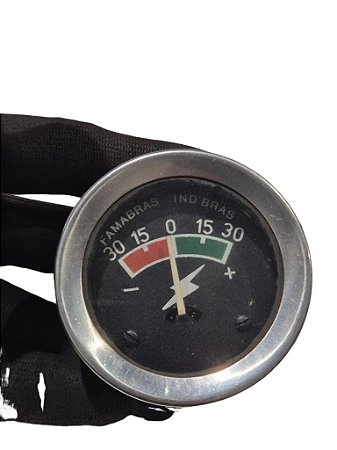 Relógio Marcador Amperímetro Indicador Bateria 30 Amperes Visor 52mm Massey 50x 65x 85x 95x