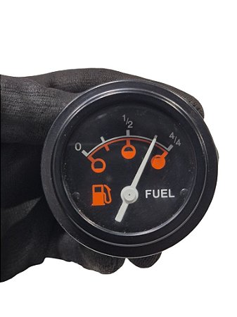 Relógio Indicador Marcador De Combustível 12V Visor 52mm Bobcat Original