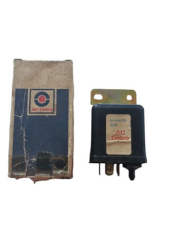 Relé Temporizador Do Limpador Parabrisa D40 D60 79 até 84 Original GM 94604720 94603257 Novo de Época