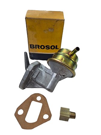 Bomba Combustivel Gasolina Opala Caravan 4 e 6 Cilindros Original Brosol 245200 Com Conector Novo de Época
