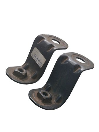 Par Suporte Lateral Parachoque Dianteiro Lado Direito Esquerdo Opala Caravan 80/84 Chevette 80/82 Original GM 94609148