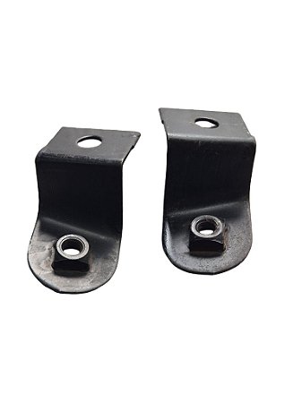 Par Suporte Lateral Lado Direito Esquerdo Do Parachoque Dianteiro Opala 69 até 74 Original GM 7329857 7329858