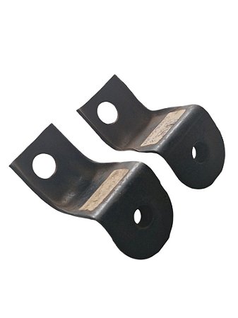 Par Suporte Lateral Parachoque Traseiro Chevette 73 até 79 Original GM 8971569 Novo de Época