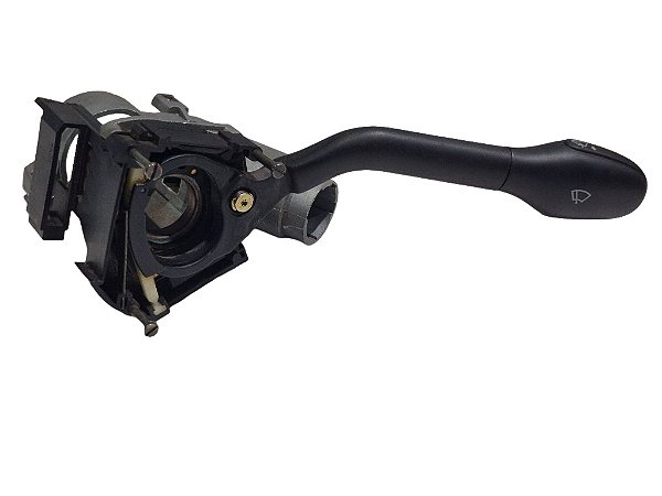 Conjunto Chave Limpador Parabrisa e Miolo Trava de Direção com Comutador Gol Voyage Saveiro Parati G2 G3 G4 Original VW
