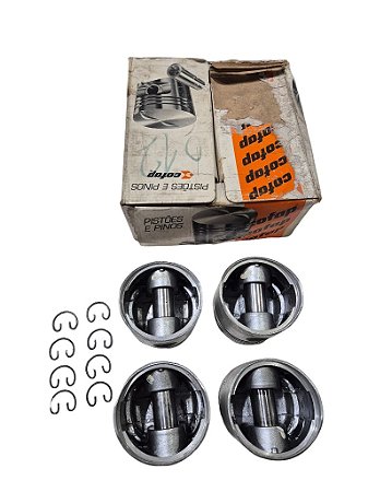 Jogo de Pistão e Pino Motor VW Passat Voyage 1.5 Refrigerado a Água Motor 1500 1.5 76,5mm STD COFAP PIC0105