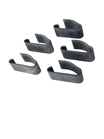 Kit 5 Presilhas Mola Trava Sapata Freio Kombi Fusca Original VW 211609625 Novo de Época