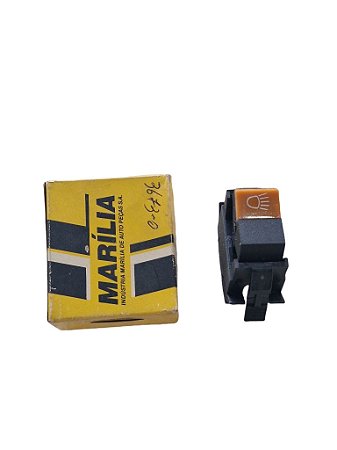 Interruptor Botao Chave Luz Farol Auxiliar Milha Gol Voyage Parati Saveiro 85/ em diante Marilia IM11171 VW3059415331