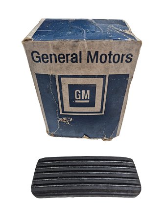 Almofada Capa Pedal Acelerador Celta Monza S10 Blazer Meriva Chevette Kadett Montana Original GM 8946934 Novo de Época