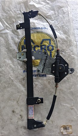 Maquina Vidro Mecanica Traseiro Lado Direito Gol Parati G2 G3 G4 4 Portas VW 373839502 Original Micro Metal