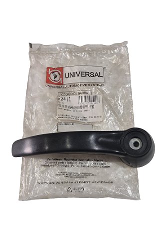 Maçaneta Interna da Porta Lateral Corrediça - Plástica - Preta - Sem Tampa - VW Kombi Clipper 97/ Universal 20411