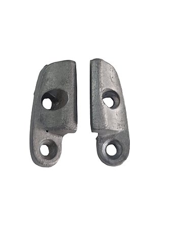 Par Batente Guia Porta Dianteira Lado Direito lado Esquerdo VW Fusca GI 59/77 Fusca GI 67/77 Universal 20218 20219