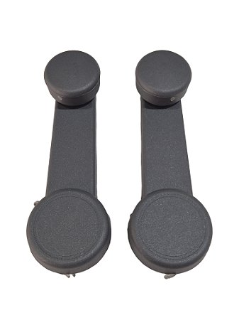 Par Manivela Reguladora do Vidro da Pta. Diant. Cinza Plástico Dir./Esq Ford Escort II/III Verona II Universal 30417