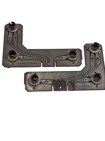 Par Circuito Soquete Lanterna Traseira Fiat 147 após 81 Original M Carto 4346758 Novo de Época