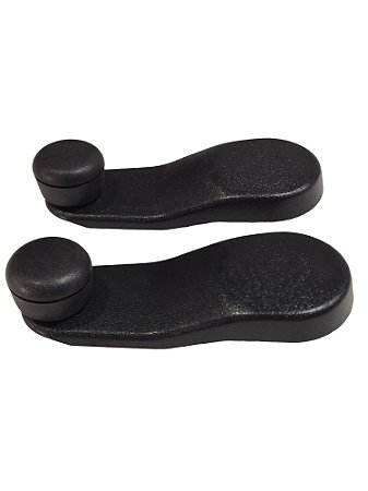 Par Manivela Reguladora Vidro Tempra Universal 60752 Fiat 97611815 Novo de Época