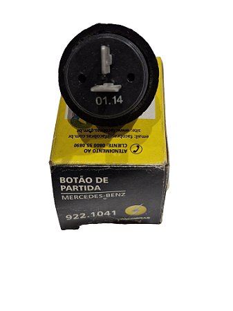 Interruptor Botão de Partida Opala Monza Chevette Landau Toyota Bandeirante CBT MB Facobrás 9221041