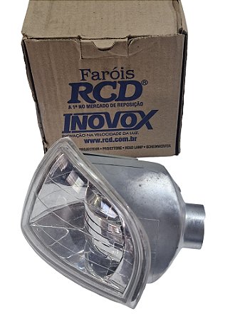 Lanterna Pisca Seta Dianteira Lado Esquerdo Cristal Gol 95/ Encaixe Arteb Marca RCD IE2359