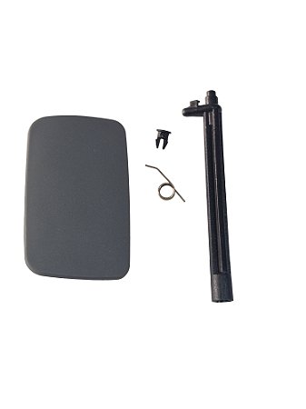 Fecho Porta Luvas Cinza Sem Chave Com Tirante E Mola Gol Parati Saveiro G3 Universal 21431 VW 377857128