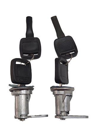 Par Cilindro Da Porta Com Chave Lado Direito Esquerdo Corcel 2 Belina 2 Universal 30117 30118 Ford 82NU6221991A