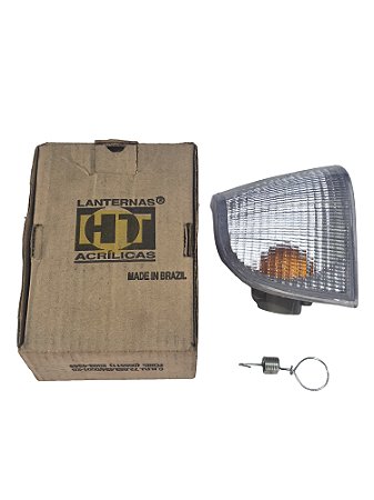 Lanterna Dianteira Pisca Cristal Seta Lado Direito Santana Quantum Encaixe Cibie Marca HT 91212