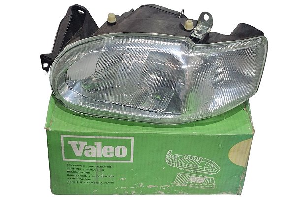 Farol Lado Esquerdo Escort Zetec 96/02 Original Cibie Valeo 600449 Novo de Época