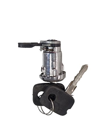 Cilindro da Porta Dianteira Cromado Com Chave Esquerda GM Chevette GI 73 a 92 Universal 40115