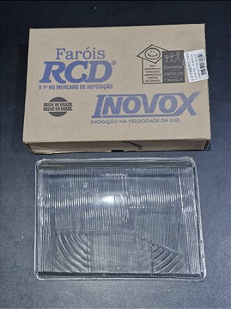 Lente Vidro Farol Lado Direito Chevette Chevy 83 até 93 RCD LV198