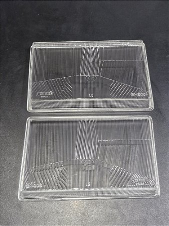 Par Lente Vidro Farol Lado Esquerdo Direito Gol 87 até 90 Bi iodo Original Cibie