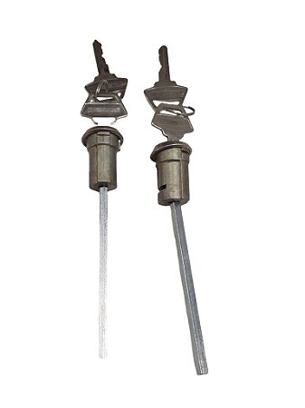 Par Cilindro Porta Com Chave Corcel 1 Belina 1 72 até 77 2 Lados Universal 30110