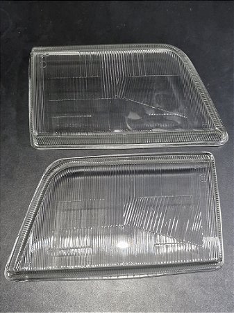 Par Lente Vidro Farol Monza 82 até 87 Lado Direito Esquerdo Marca RCD RC434 RC435