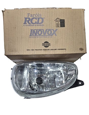 Farol Lado Esquerdo Pisca Incolor Corsa 94 até 03 Marca RCD FT1783 RC1783 Novo de Época