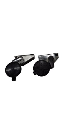 Par Trinco Do Vidro Quebra-Vento Cromado LD Lado Direito LE Lado Esquerdo VW Kombi Clipper Universal 20150 e 20151