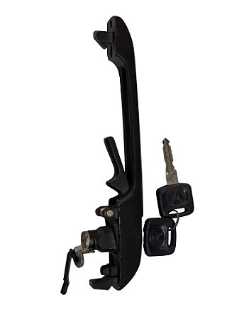 Maçaneta Ext. da Porta C/Chave Preto C/Friso Preto Fosco Volkswagen Passat I/II/III 77 a 88 Universal 20455