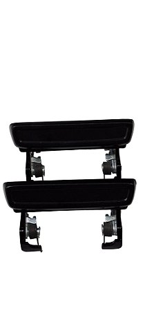 Par Maçaneta Externa Da Porta Sem Chave Preto LD LE Ford Corcel 2 Belina 2 Del Rey Universal 30141 301142 Original Ford