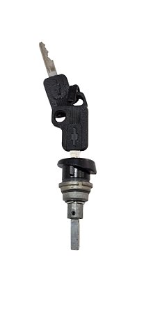 Cilindro do Porta-Malas com Chave Direita/Esquerda Opala 2/4 portas Caravan 68 à 84 Novo de Época