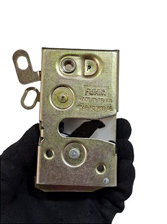 Fechadura da Porta Dianteira Esquerda Escort 83 à 87 Original Forin Novo de Época Ford 81ABB21813AB Universal 30127