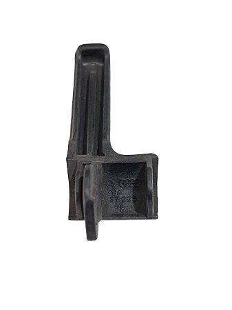 Maçaneta Interna da Porta Esquerda Plástica Preta Gol Voyage Parati Saveiro G1 Santana Quantum até 86 Original VW