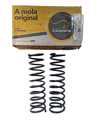 Par Mola Helicoidal Espiral Traseira Ford Fiesta 1.0 99/ Marca Fabrini I_FO0024 EFOR24 Novo de Época