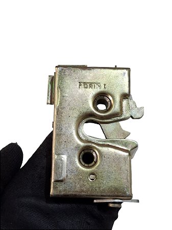 Fechadura Porta Traseira Mecânica Pré Disposta Para Elétrica Lado Esquerdo LE VW Santana Quantum 90 à 96 Original Forin