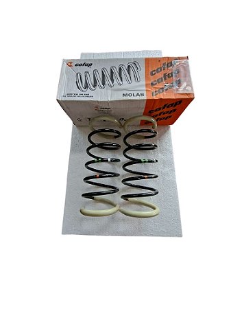 Par Molas Helicoidais Espiral Dianteira Gol Parati 82/95 Sem Ar Marca Cofap EVW17M Nova de Época