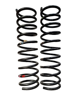 Par Molas Helicoidais Espiral Dianteira Ford Corcel 2 Belina 2 1.6 Del Rey Sem Ar 82/89 LD LE Marca Hoesch