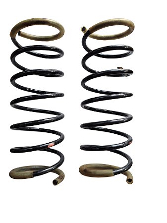 Par Molas Helicoidais Espiral Dianteira VW Passat 74 até 89 Marca Hoesch EVW01 Original Novo de Época