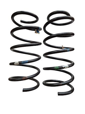 Par Molas Helicoidais Espiral Dianteira GM Omega 4Cil 2.0 2.2 Suprema 4 Cil 2.0 2.2 Com Ar Condicionado Original Hoesch