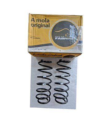 Par Molas Helicoidais Espiral Dianteira Santana Quantum Com Ar ou Transmissão Automática Ford Versailles Royale Com Ar