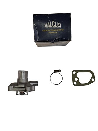 Válvula Termostática com Junta Fiat Elba 91 à 94 Fiorino 91 à 94 Premio 90 à 94 MTE VT347.87 Marca Valclei 3347.87